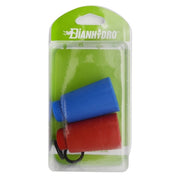Paire de Capuchons de Test pour Implants Blister Bleu/Rouge