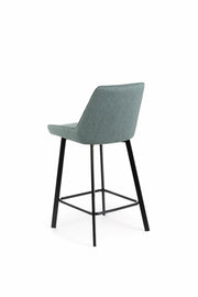 Lot de 2 tabourets en tissu 50cm x 44cm H. 94cm