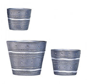 Lot de 4 vases gris S-3