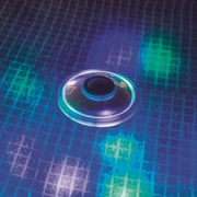 Fontaine flottante avec lumières LED