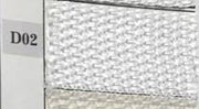 Tiroir en polyester blanc cm35x25h20