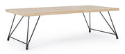 Table basse de style industriel vintage DISTRICT 120x60x h36 cm