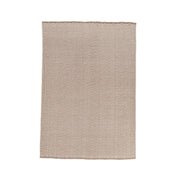 Tapis d'extérieur marron en fibre synthétique tissée à la main 200x300