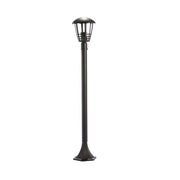 Lampadaire d'extérieur en aluminium Noir ETNA diamètre 4 x h100 cm