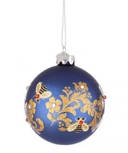 12x Sphère Vt Honeybee Bleu Bande D80