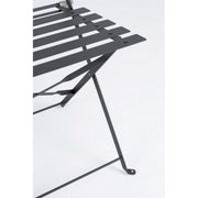 Ensemble de jardin Bistrot Anthracite table et chaises bizzotto