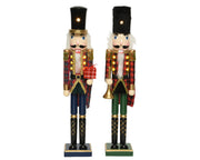 Décoration de Noël assortie fantaisie LED broyeur de noix H76xL13xP11,5 cm