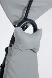 Chaise longue berçante d'extérieur Baffin anthracite