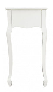 Console en MDF avec deux tiroirs Bianca CLORINNE 90x40x h78 cm