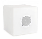 Lampe LED Speaker Cube en Polyéthylène 20x20cm