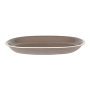 Otello colombe crème ovale assiette cm36x25,5h4,5
