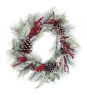 4x Couronne Cerise Rouge D55