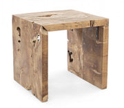 Table basse en bois Rocio Cm. 45x45h