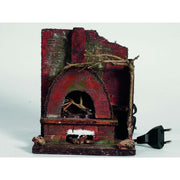 Four en bois pour la scène de la nativité électrique CM.17x14x10