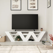 Support TV Ralla Blanc 158x30x40h