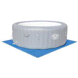 Tapis de protection sous la piscine 200x100 cm. Bestway bleu