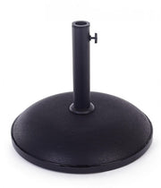 Socle béton pour parasol Barry 30kg noir