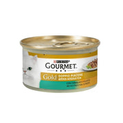 Gourmet Gold Double Plaisir avec lapin et foie Purina 85 grammes