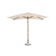 Syros 2x 3 parasol de jardin couleur naturelle