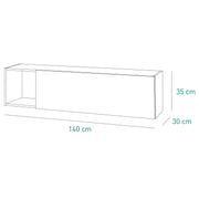 Unité murale Vittoria avec 1 porte et 1 compartiment