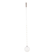 Boule de Noël Amy transparente Ø15 cm