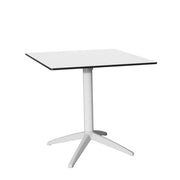 Table pliante Compact Cafè blanc 80x80