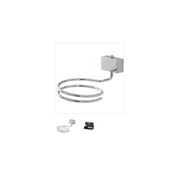 Feridras Velvet Support Sèche-Cheveux Acier Chromé Vis Adhésives 015111