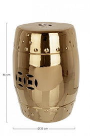 Tabouret Sphinx Chanterelle