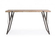 Table de bar style industriel Blocks 200x54 cm