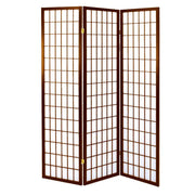 Séparé papier de riz 3 portes noyer