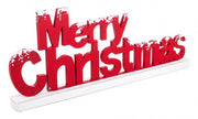 4x décoration Christmassy Merry Noël
