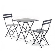 Ensemble Bistrot Salmar anthracite