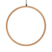 Cercle Ø37cm led Bois Clair