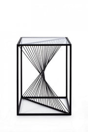 Table basse spirale 40X40