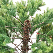 Arbre Monte Durando 1071 branches 370 LED vertes cm ø107h180