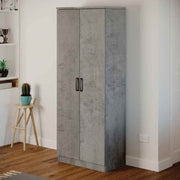 Armoire polyvalente Gabriella 180 cm béton