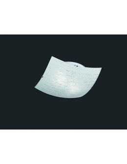 Signa Plafonnier Verre Blanc Décorations Signature 40x40 cm Trio Lighting