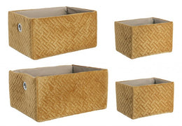 4x Set4 Coffre Averill Ocre