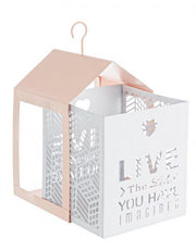 4x Set2 Lanterne Harmonie Pêche-Blanc