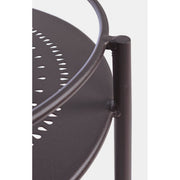 Chariot à bouteilles en acier Gris Anthracite