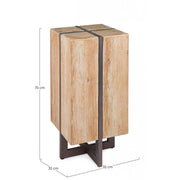 Tabouret de bar industriel Garrett 70h cm