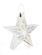 Lanterne Astrelle Blanc L 50x50x50 cm