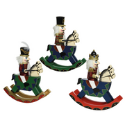 Broyeur de noix en bois d'épicéa assorti avec cheval