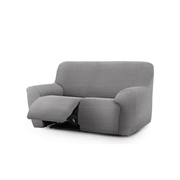 Housse de canapé inclinable Jaz 2 places gris 150-200