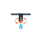 Goutteur en ligne de 0 à 10 litres par heure