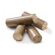 CF. 20 BÛCHES DE BOIS PRESSÉ