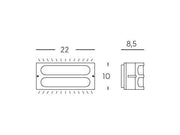 Applique E27 Squba Caffe 'ligne