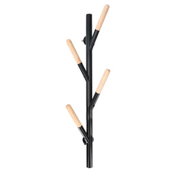 Cintre en métal noir 4 places cm19x18h63