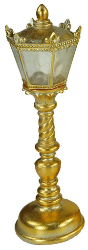 Lampadaire en résine led or cm13x12,5h41,5