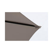 Parasol de jardin avec bras 360° Texas cm 300x h260 Anthracite-Gris Tourterelle